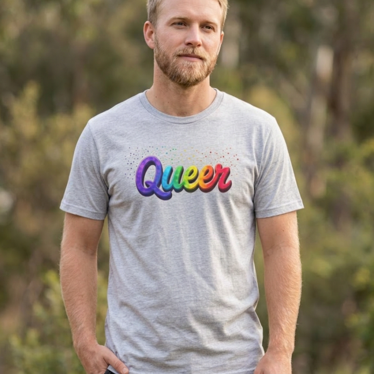 Rainbow Queer Tee