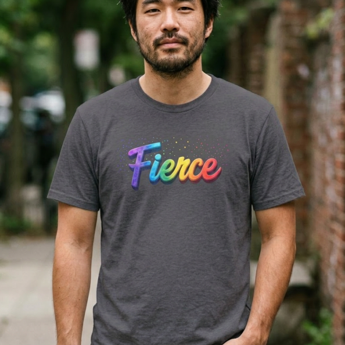 Rainbow Fierce Tee