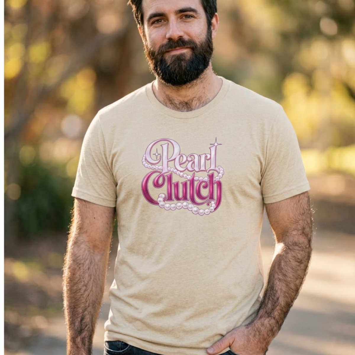 Pearl Clutch Tee