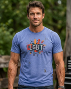 Geometric LGBT+ Tee