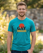 GAY Retro Sunset Tee
