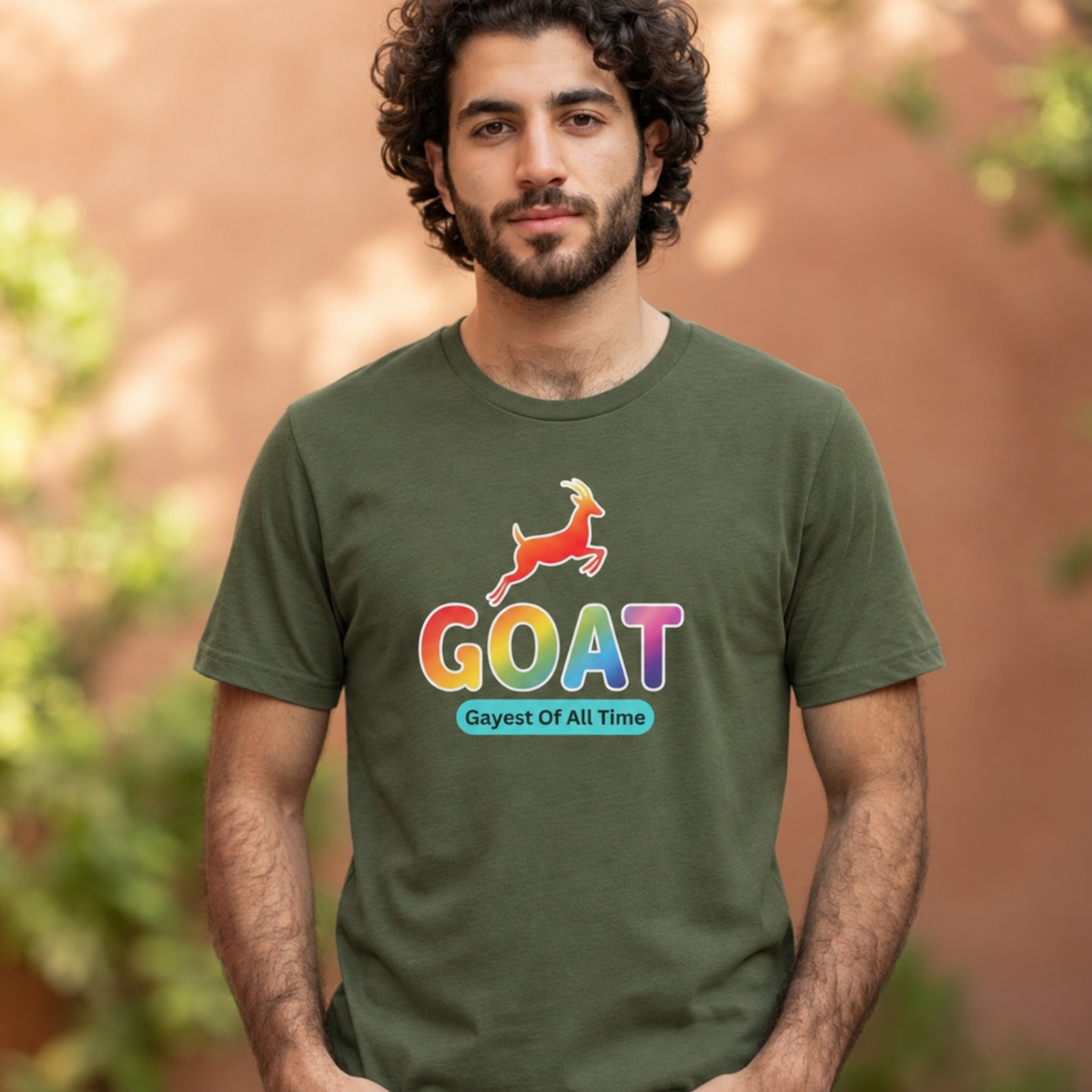 GOAT Unisex T-Shirt 'Gayest of All Time'