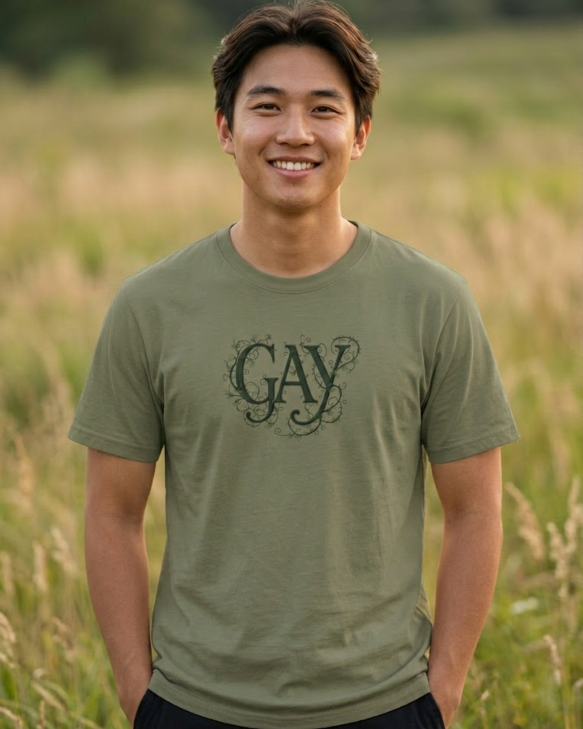 GAY Botanical Vine Tee