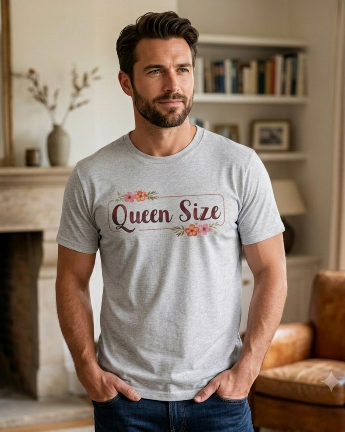 Queen Size Floral Tee