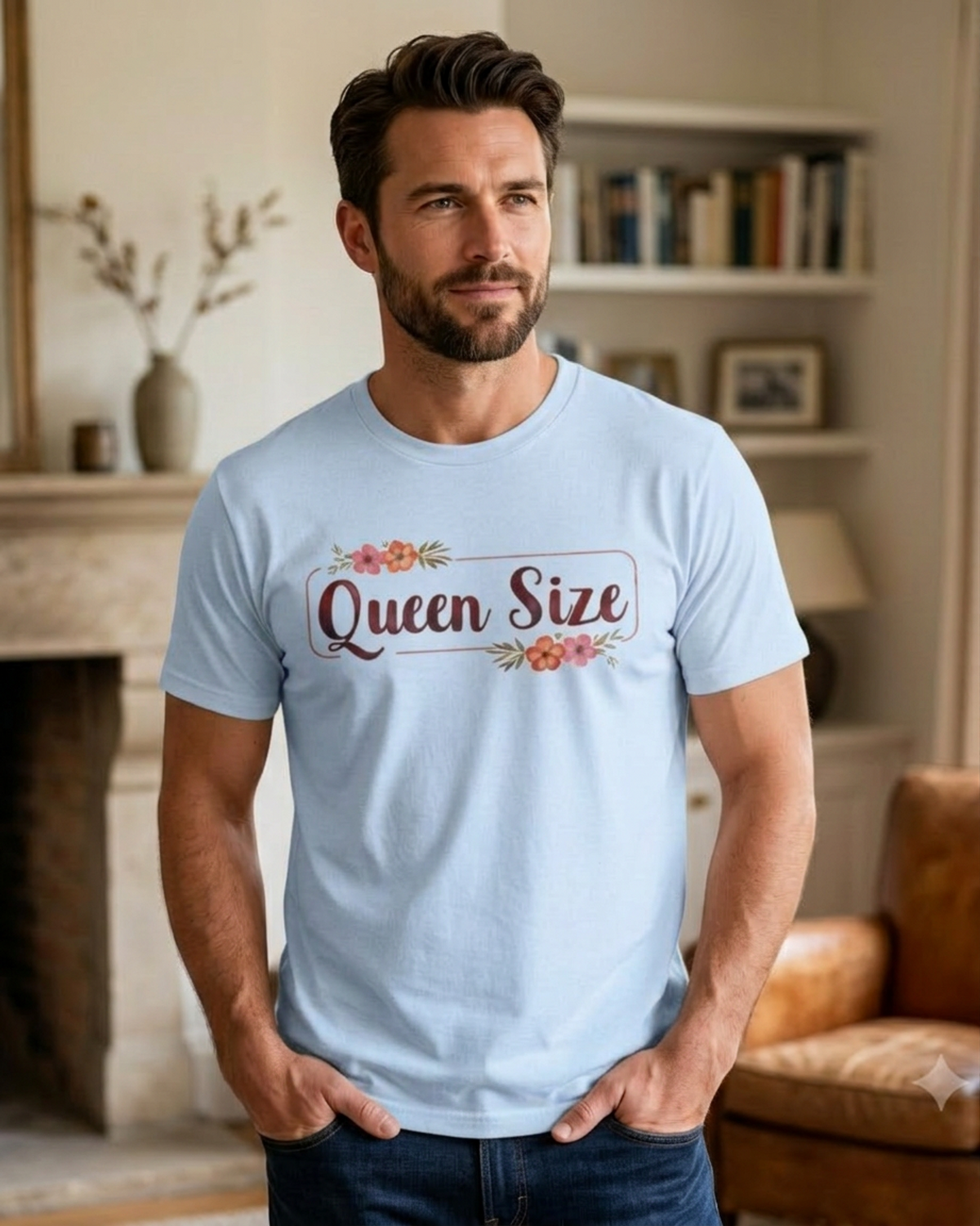 Queen Size Floral Tee