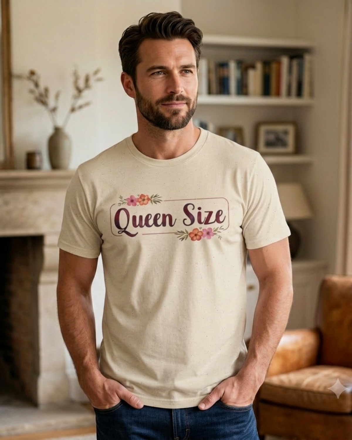 Queen Size Floral Tee