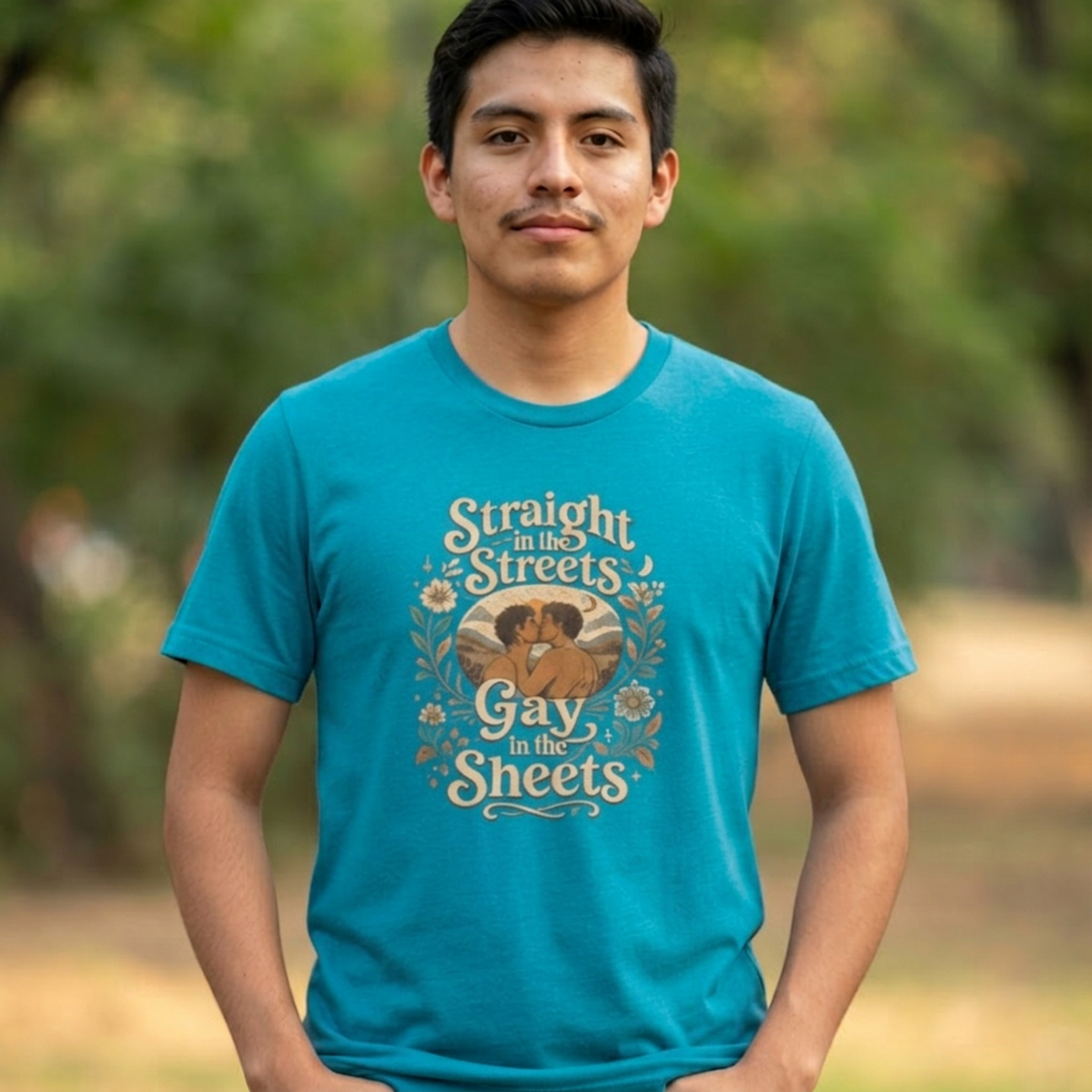 Straight in the Streets, Gay in the Sheets Tee