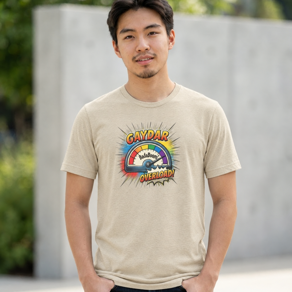 Gaydar Overload Tee
