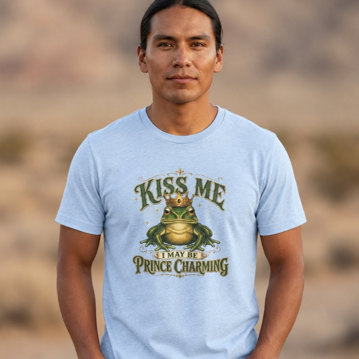 Kiss Me Prince Charming Frog Tee