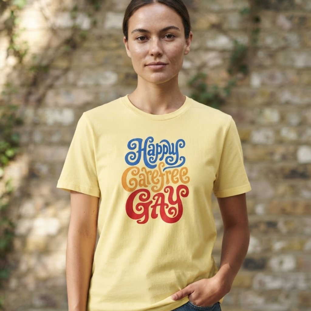 Happy Carefree Gay Tee