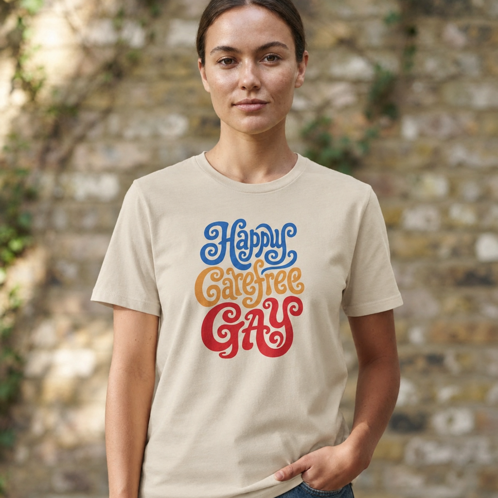 Happy Carefree Gay Tee