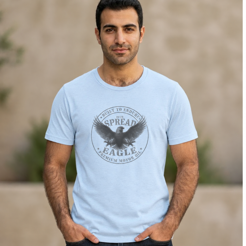 Spread Eagle Premium Motor Oil Tee
