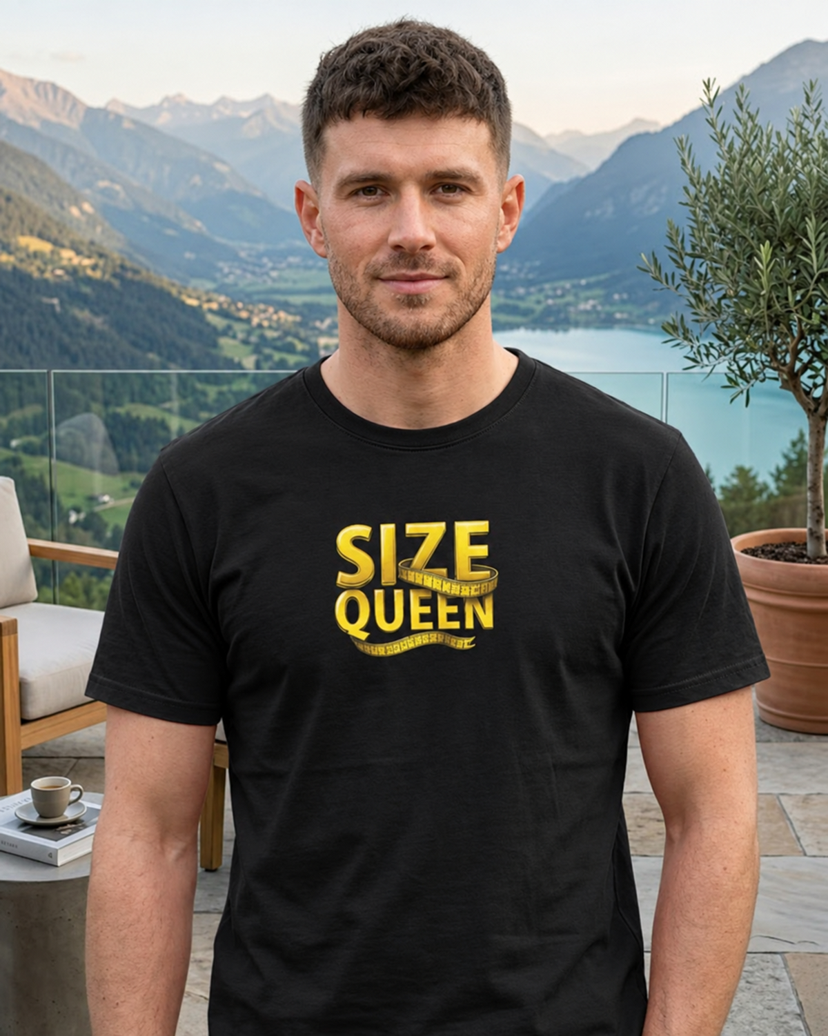 size Queen 4 -Tee