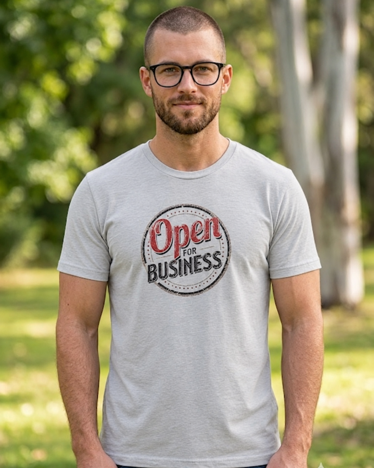 Open for Business -Tee