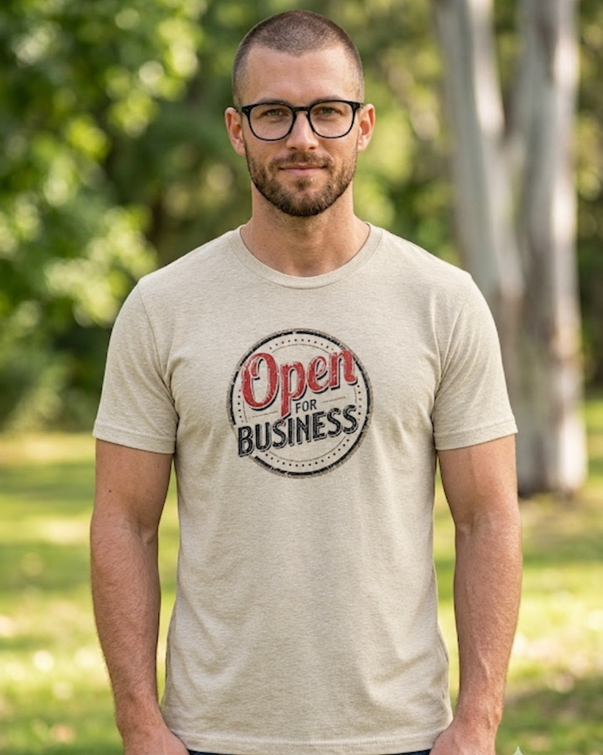 Open for Business -Tee