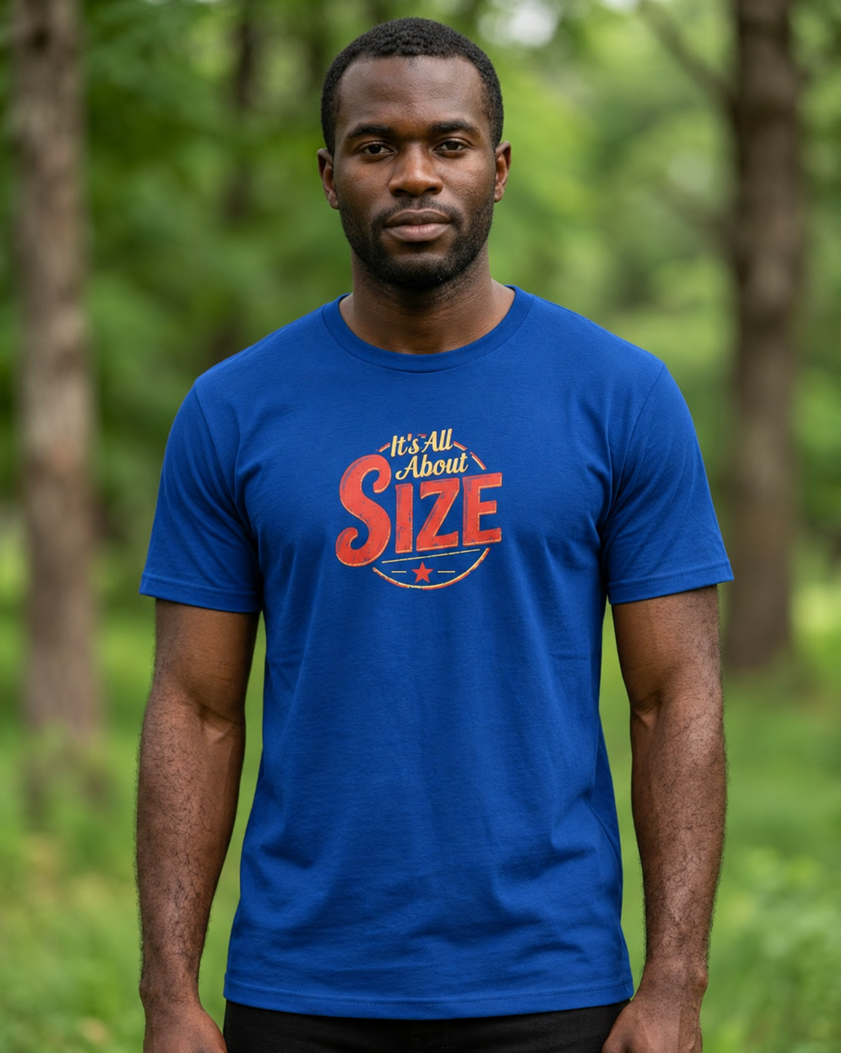 It's all about SIZE -Tee