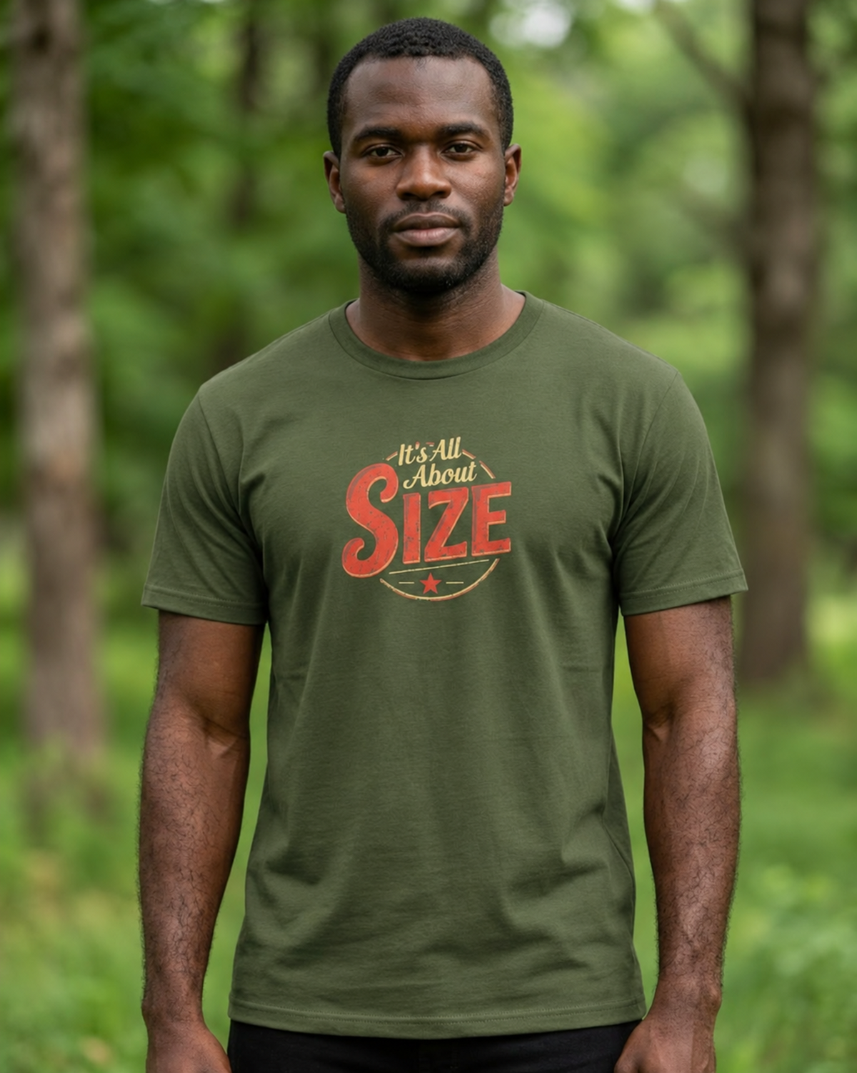 It's all about SIZE -Tee