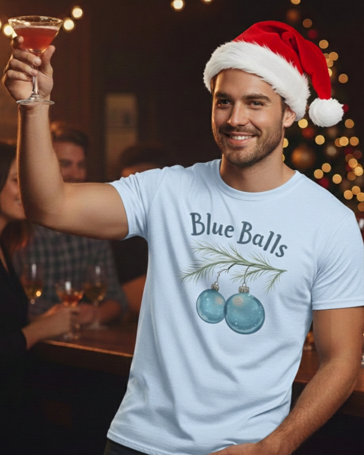 Blue Balls -Tee
