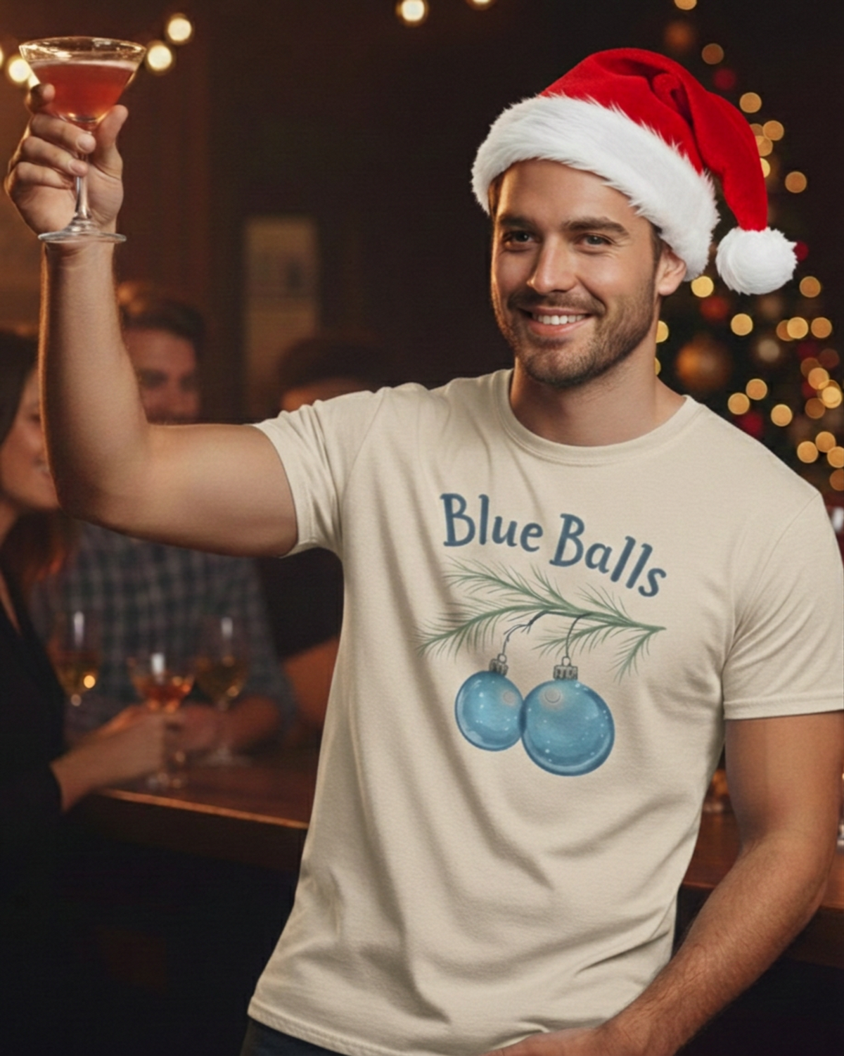 Blue Balls -Tee