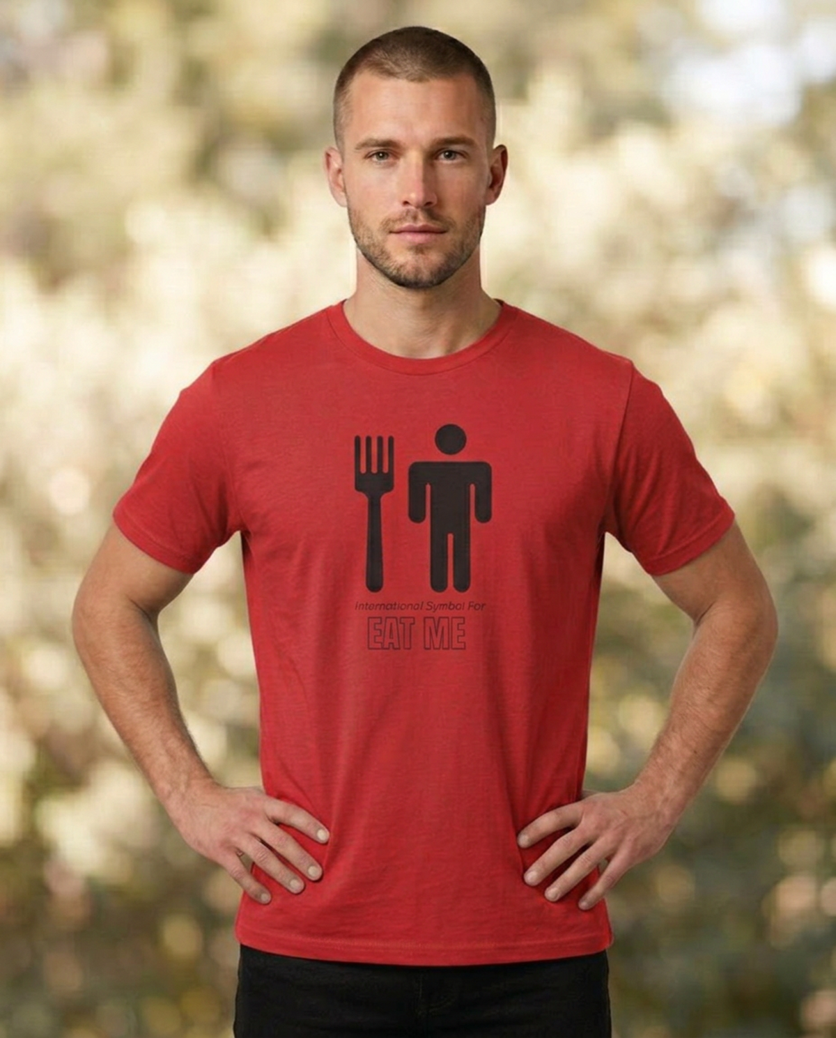 "Eat Me" International Symbol Tee