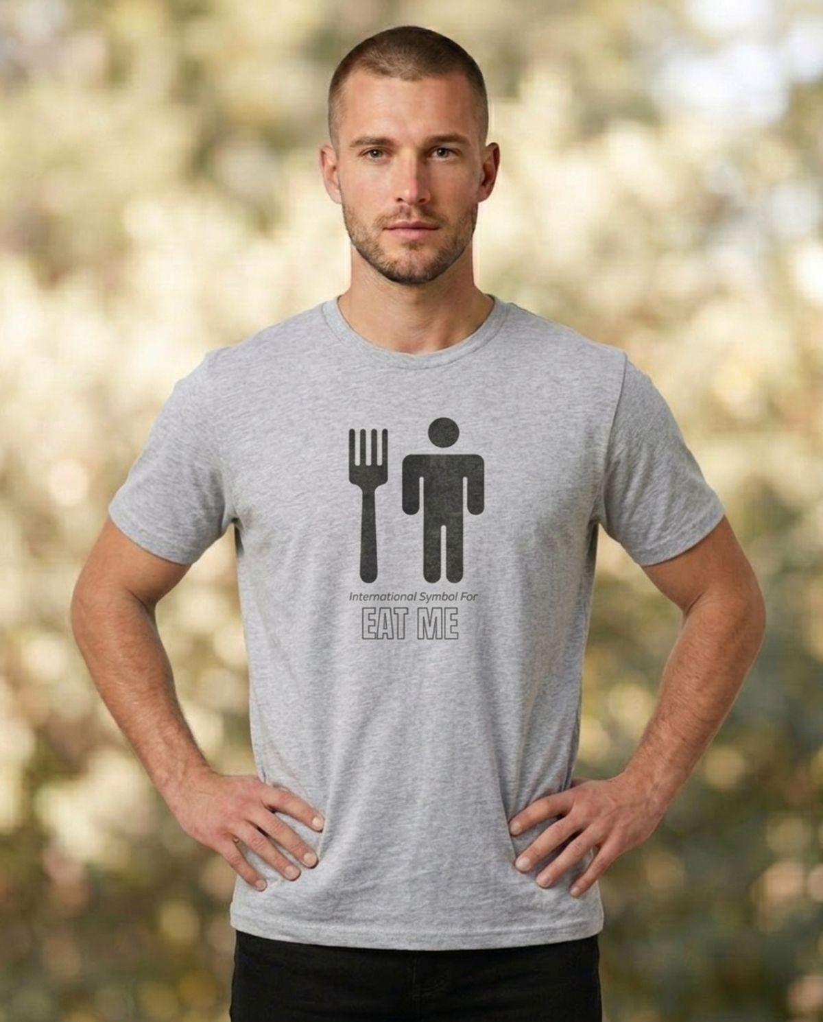 "Eat Me" International Symbol Tee