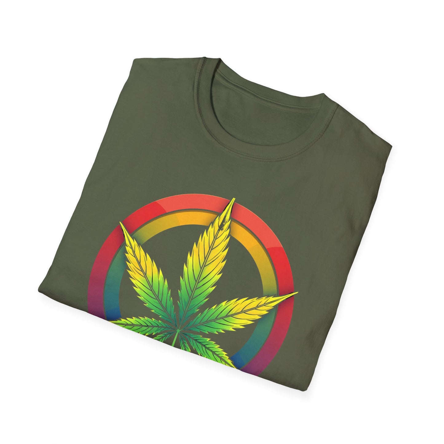 Rainbow Pot Leaf