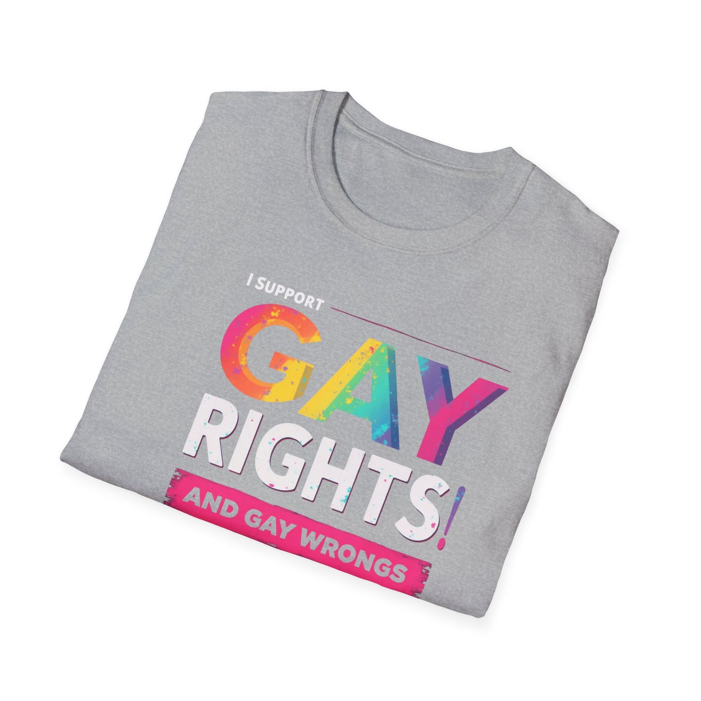 I support Gay Rights & Gay Wrongs"