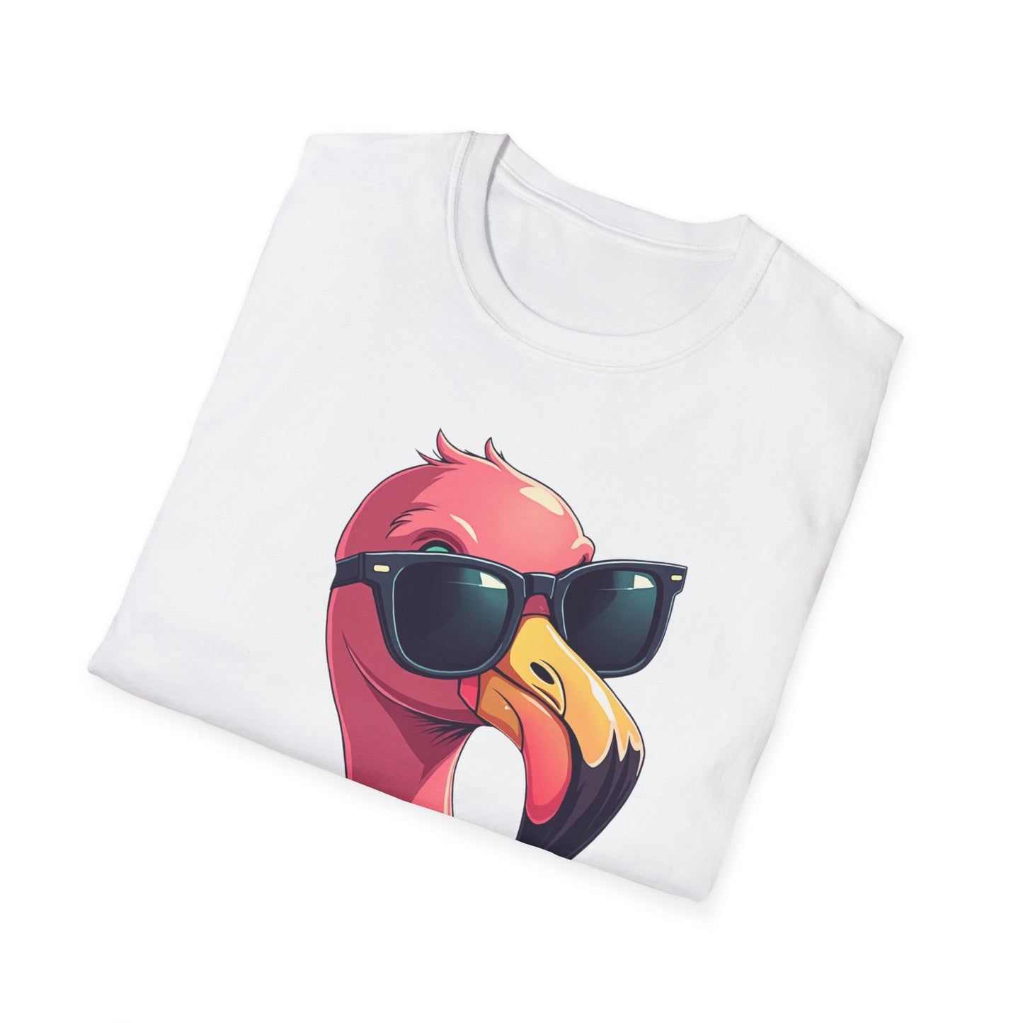 Flamingo with attitude