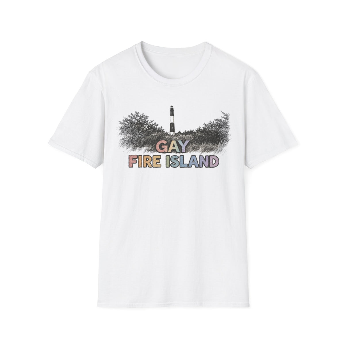 Gay Fire Island Lighthouse Tee