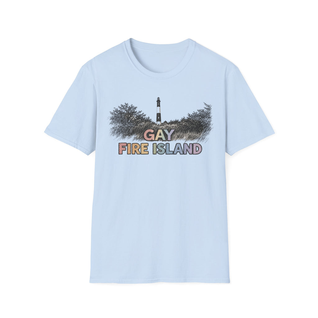 Gay Fire Island Lighthouse Tee