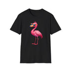 Flamingo with sunglasses