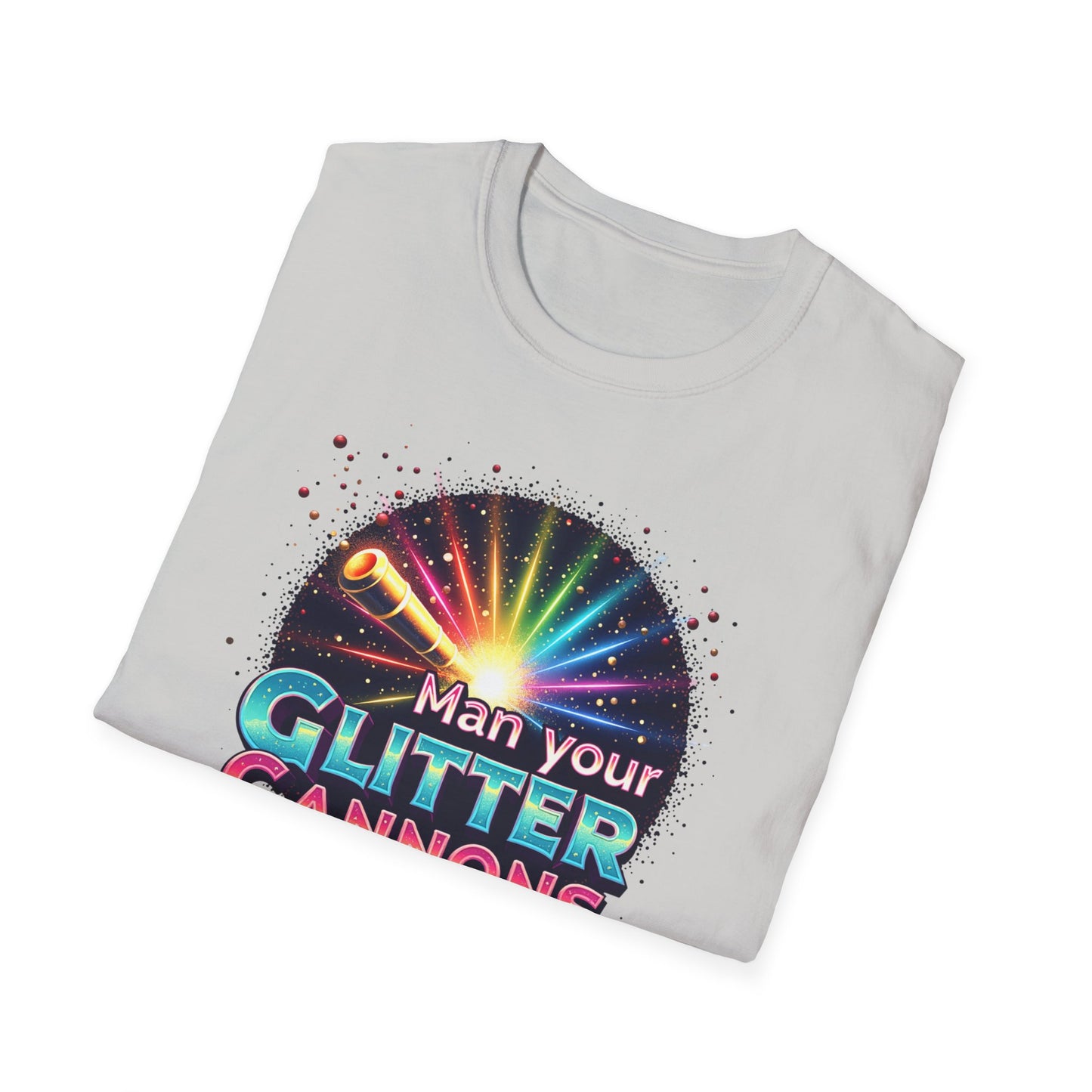 Man Your Glitter Cannon