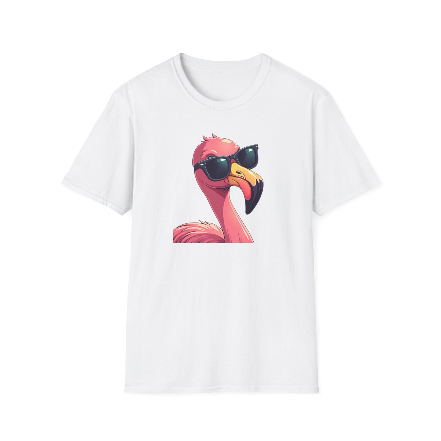 Flamingo with attitude