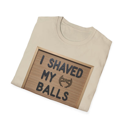 I Shaved my Balls For This