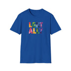 LGBT ALLY Faux Patchwork Tee