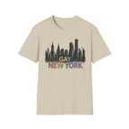 Gay New York Skyline Tee