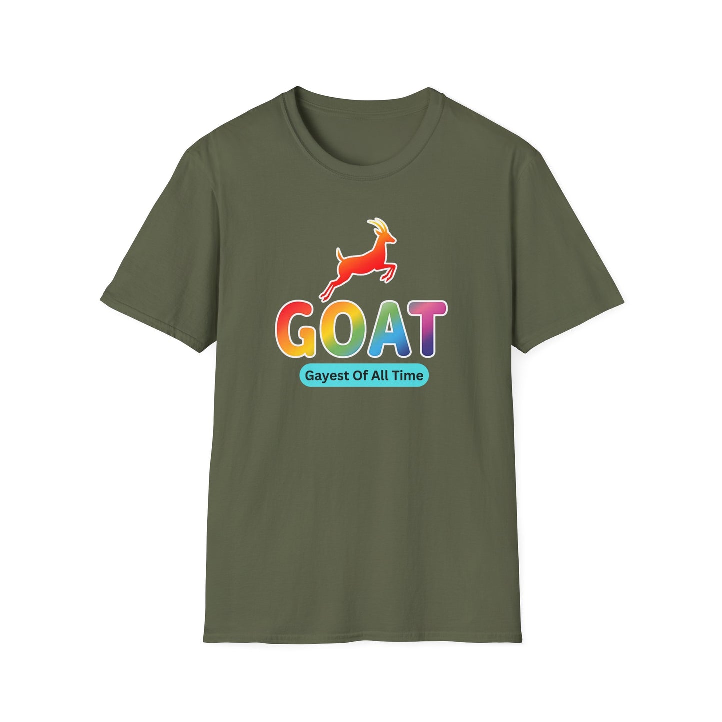 GOAT Unisex T-Shirt 'Gayest of All Time'