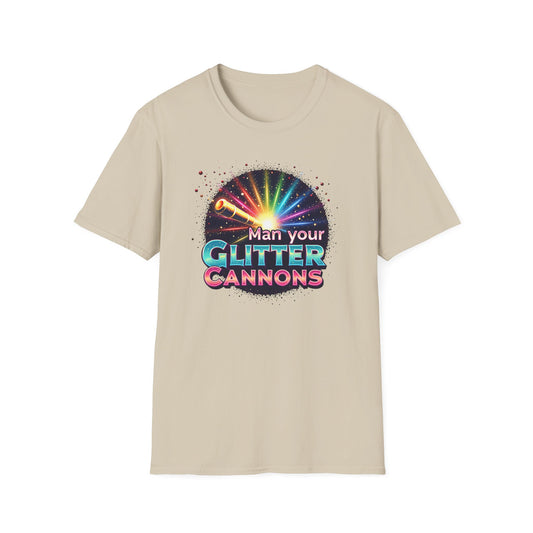 Man Your Glitter Cannon