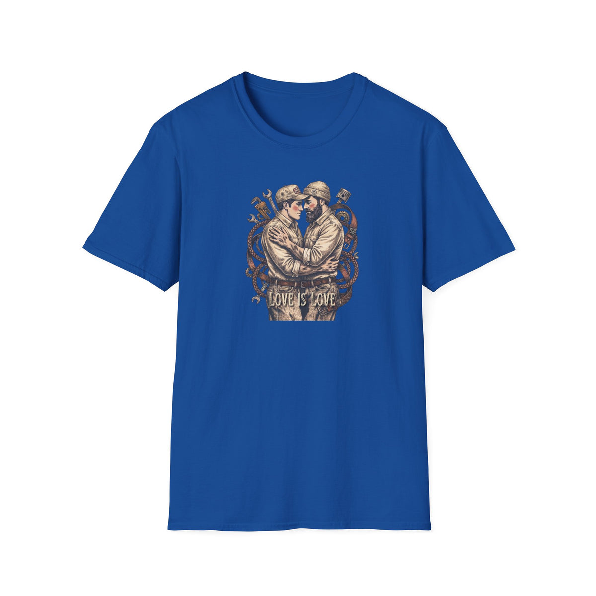 Love Is Love Vintage Mechanics Tee