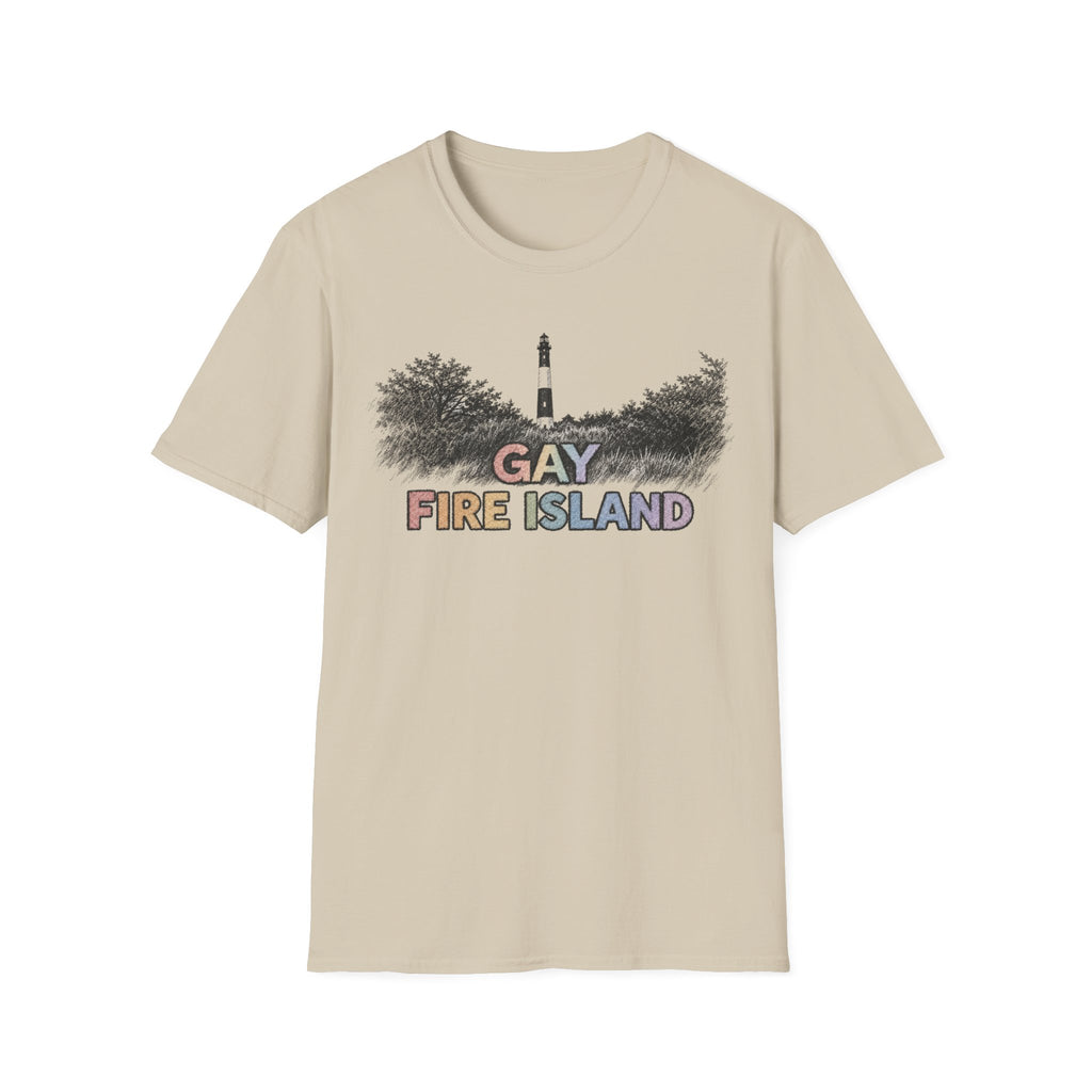 Gay Fire Island Lighthouse Tee