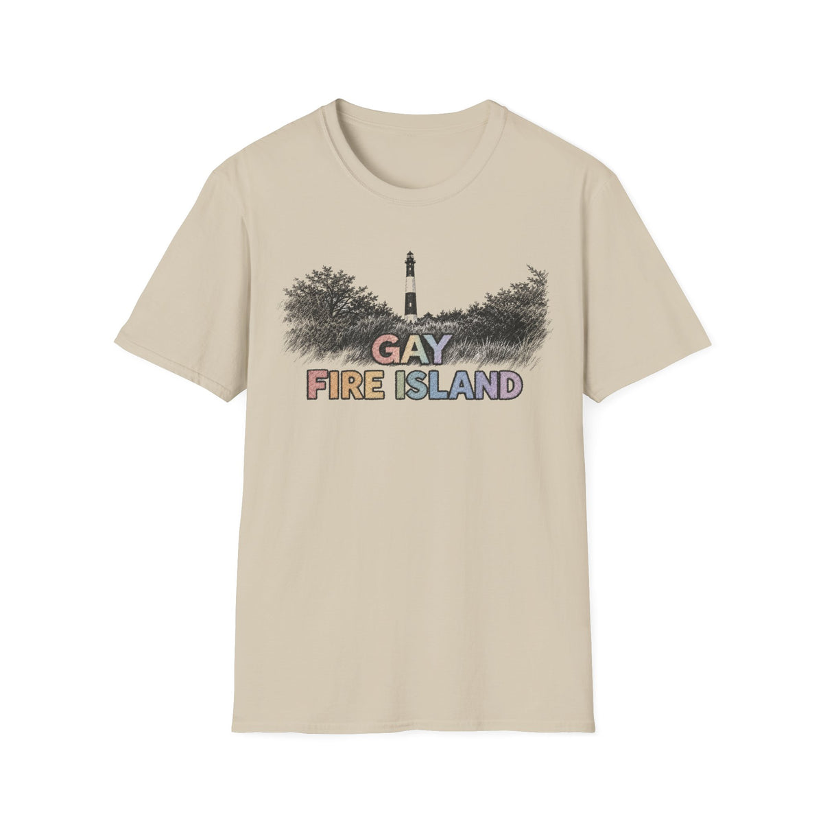Gay Fire Island Lighthouse Tee