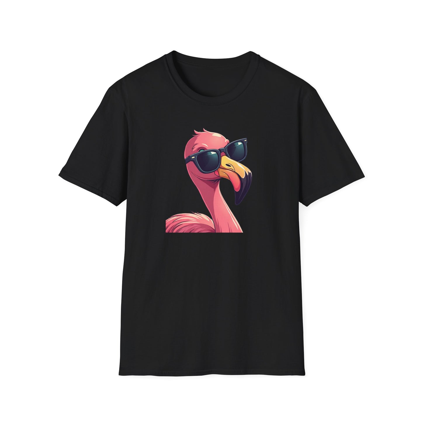 Flamingo with attitude