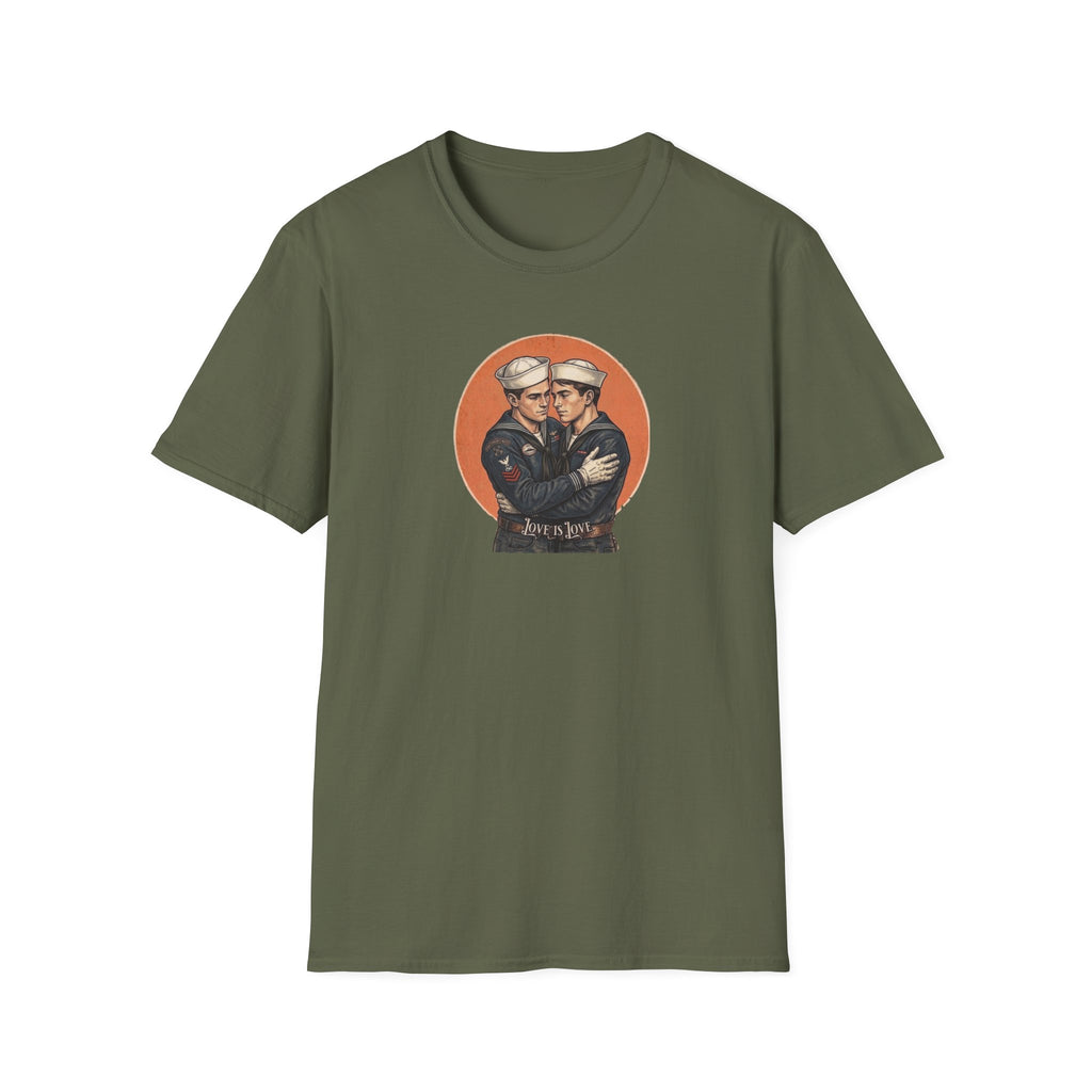 Love Is Love Vintage Sailor T-Shirt