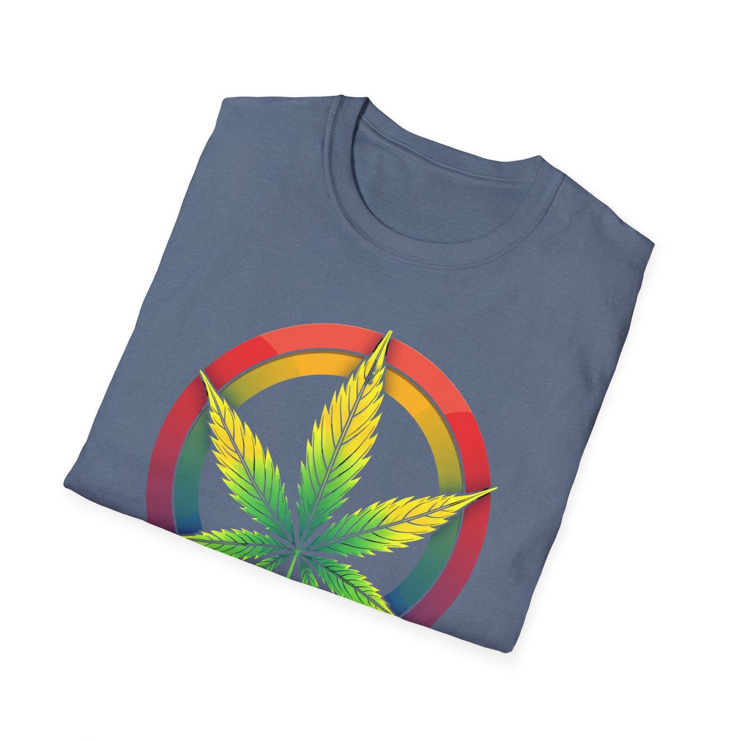 Rainbow Pot Leaf