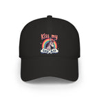Kiss My Gay Ass -   Low Profile Baseball Cap 